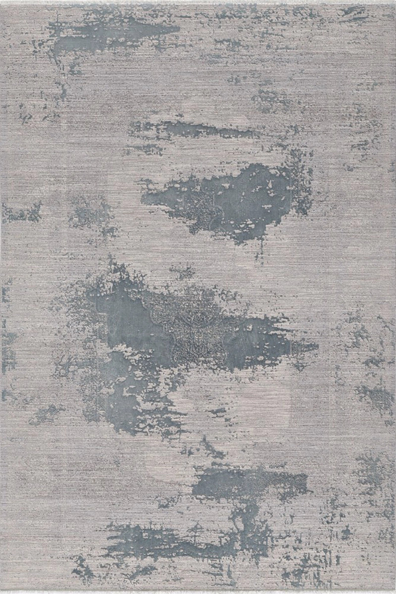 Woolknot Heradye HRD002 Gri Bambu Özel Tezgah Halı