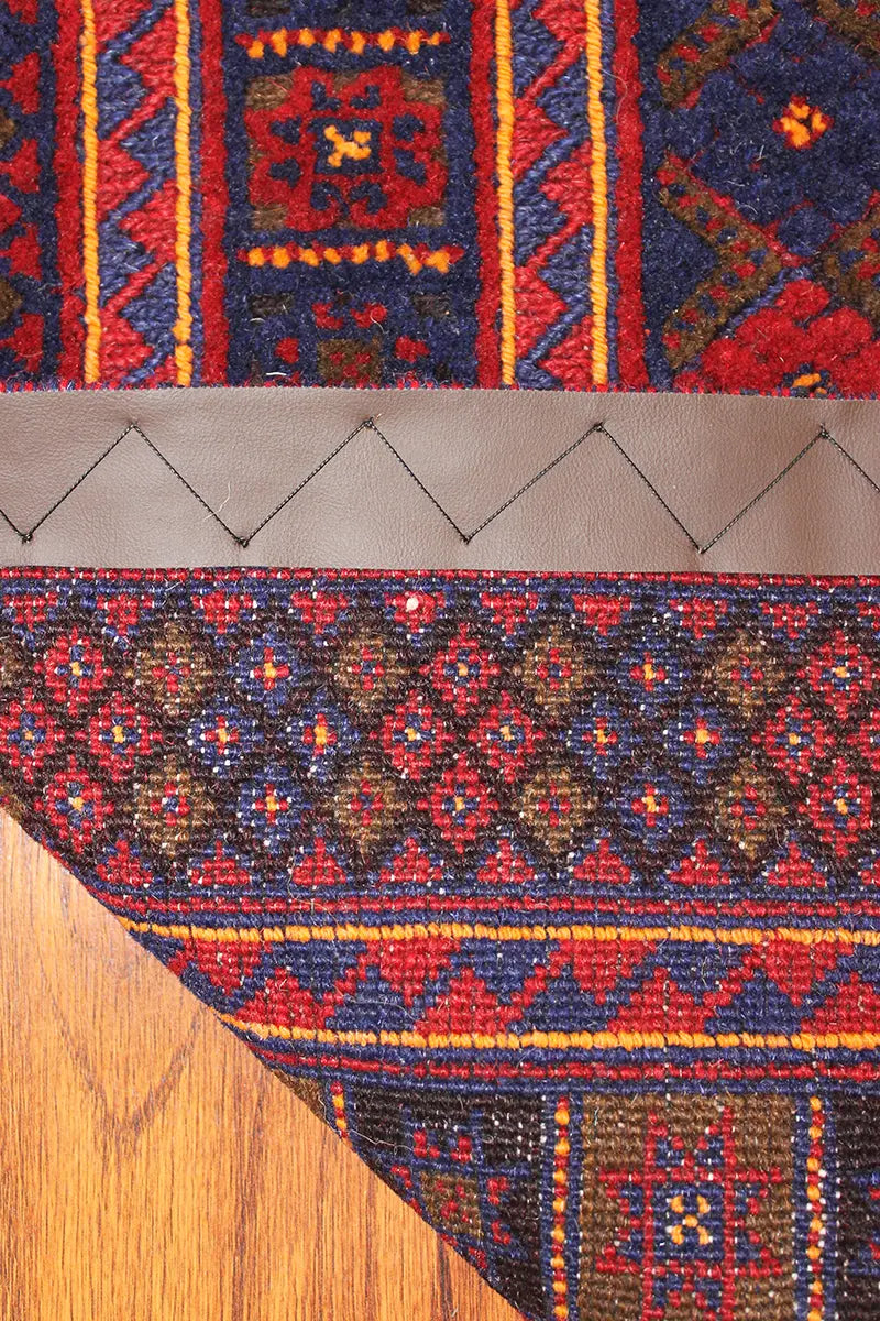 El Dokuma Afgan Berceste Bordo Yün Kilim