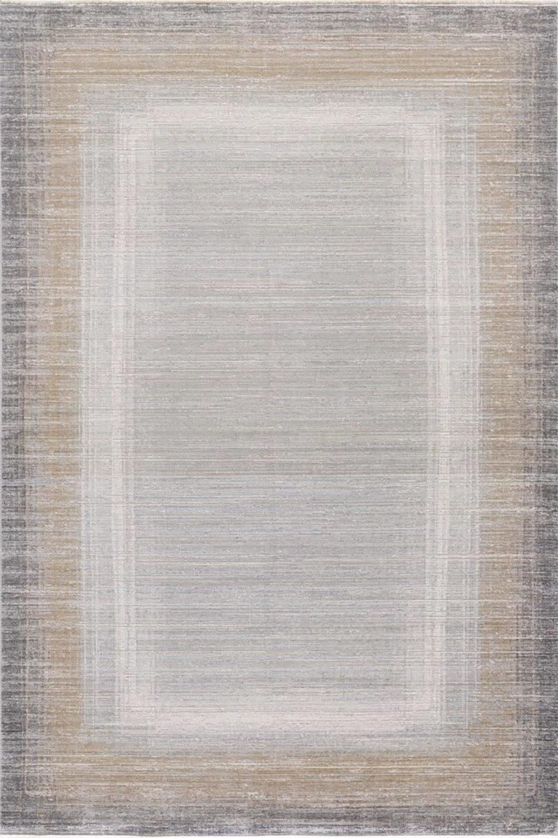 Woolknot Mono EW5743 Gri Bambu Özel Tezgah Halısı