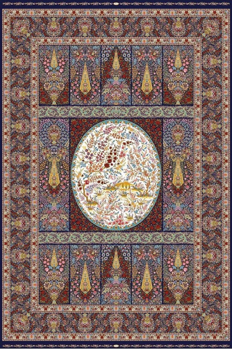 Woolknot Kaftan KS8001 Kırmızı Özel Tezgah Halısı