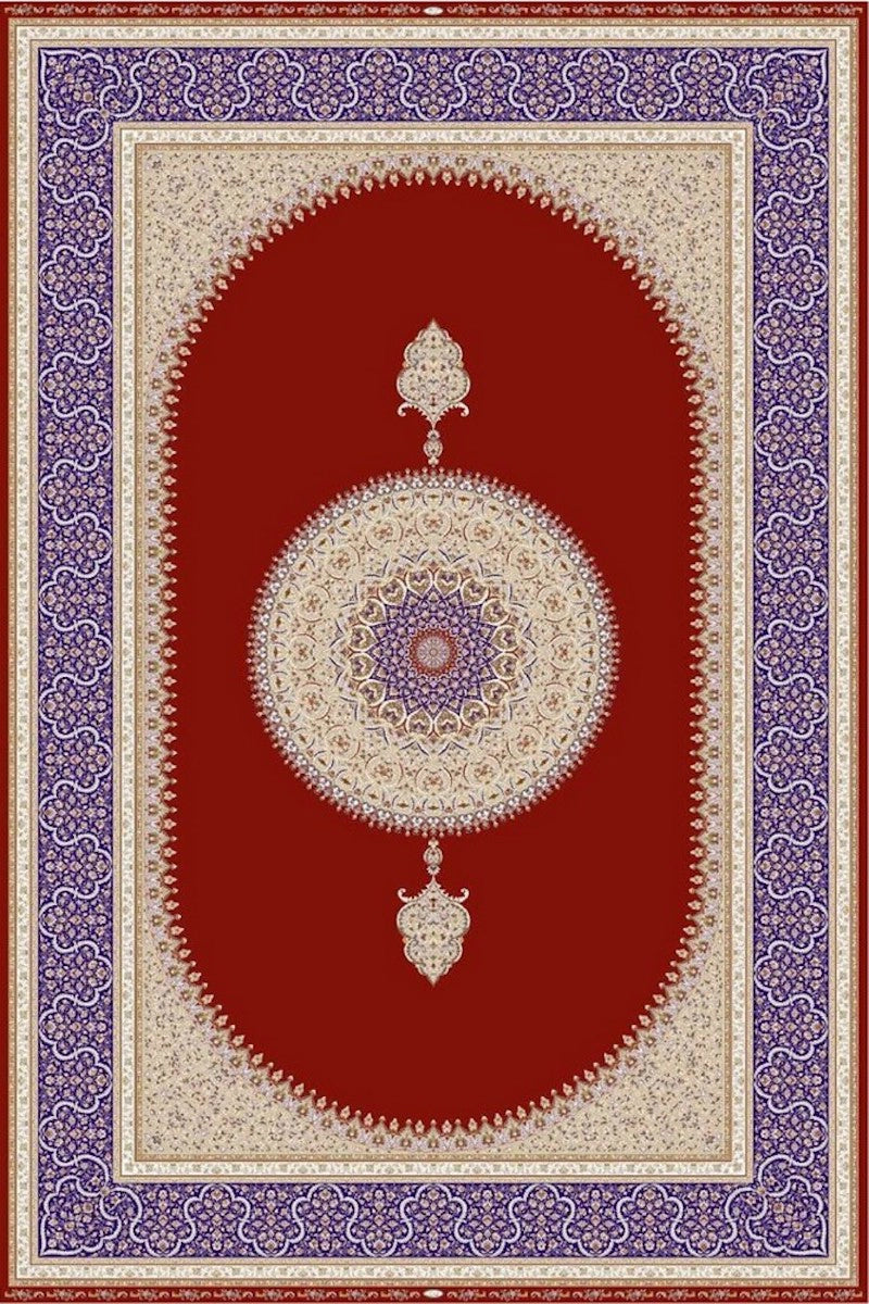Woolknot Kaftan KS8002 Kırmızı Özel Tezgah Halısı