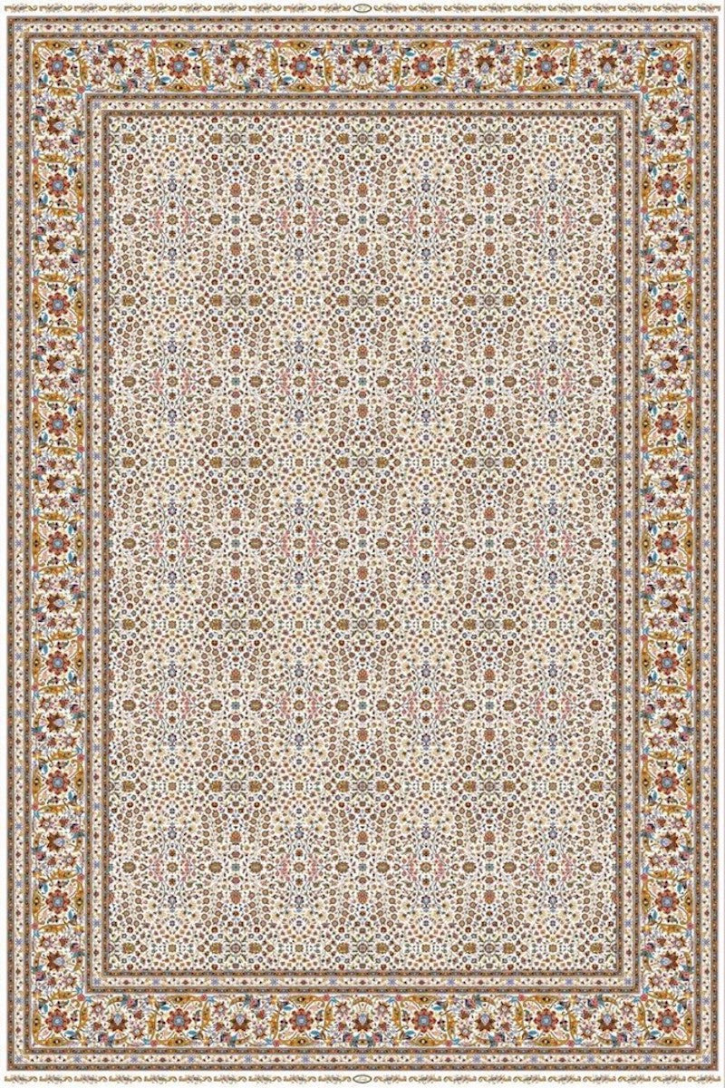 Woolknot Kaftan KS8010 Bej Özel Tezgah Halısı