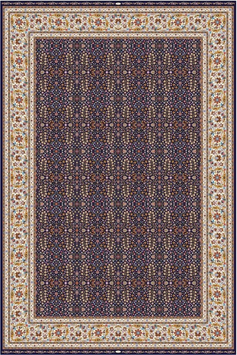 Woolknot Kaftan KS8011 Lacivert Özel Tezgah Halısı