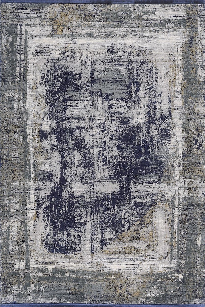 Woolknot Overdye MO175Q Gri Bambu Özel Tezgah Halısı