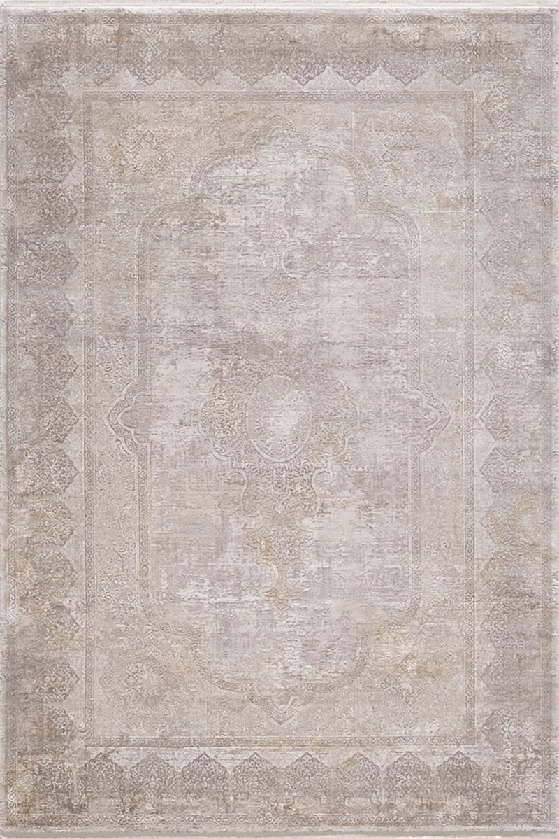 Woolknot Craft M095G Bej Bambu Özel Tezgah Halısı