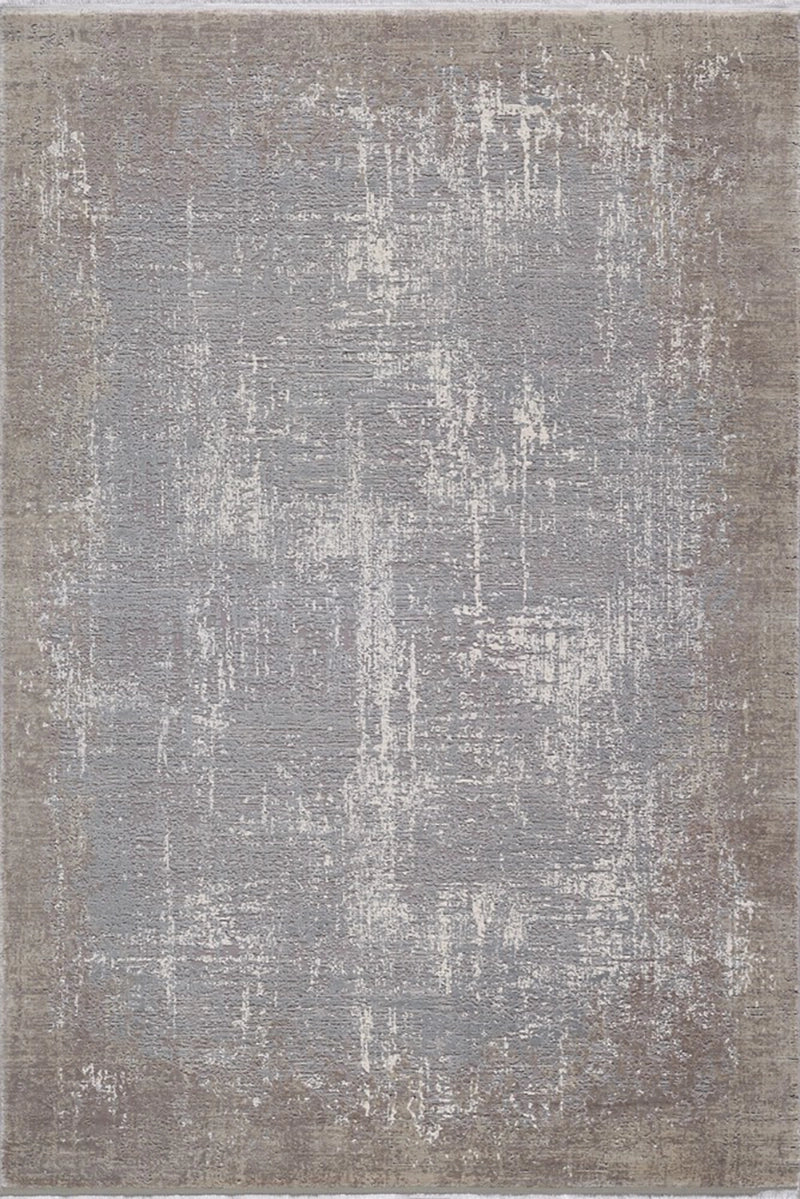 Woolknot Craft M265D Gri Bambu Özel Tezgah Halısı