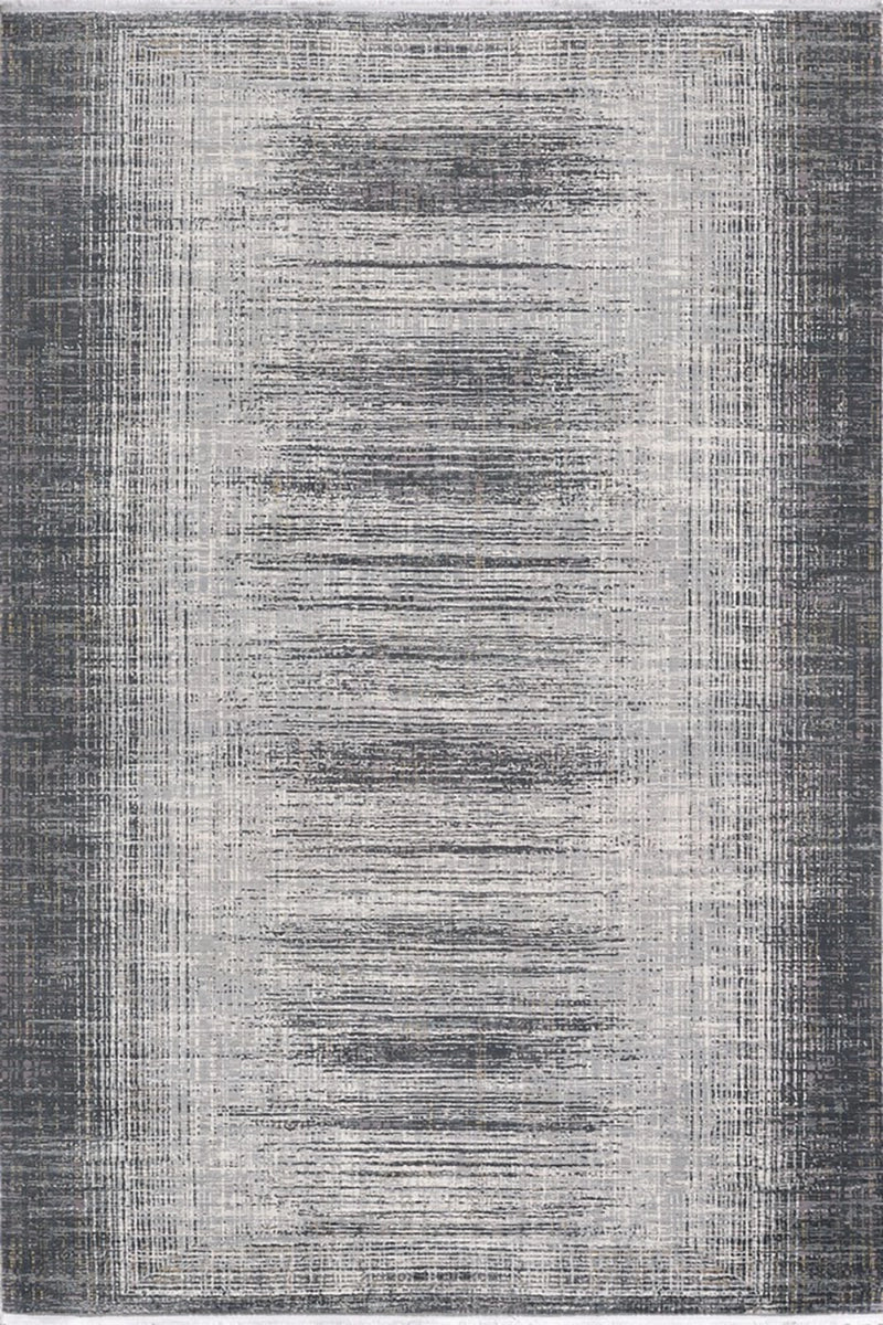Woolknot Flat M545A Antrasit Bambu Özel Tezgah Halısı