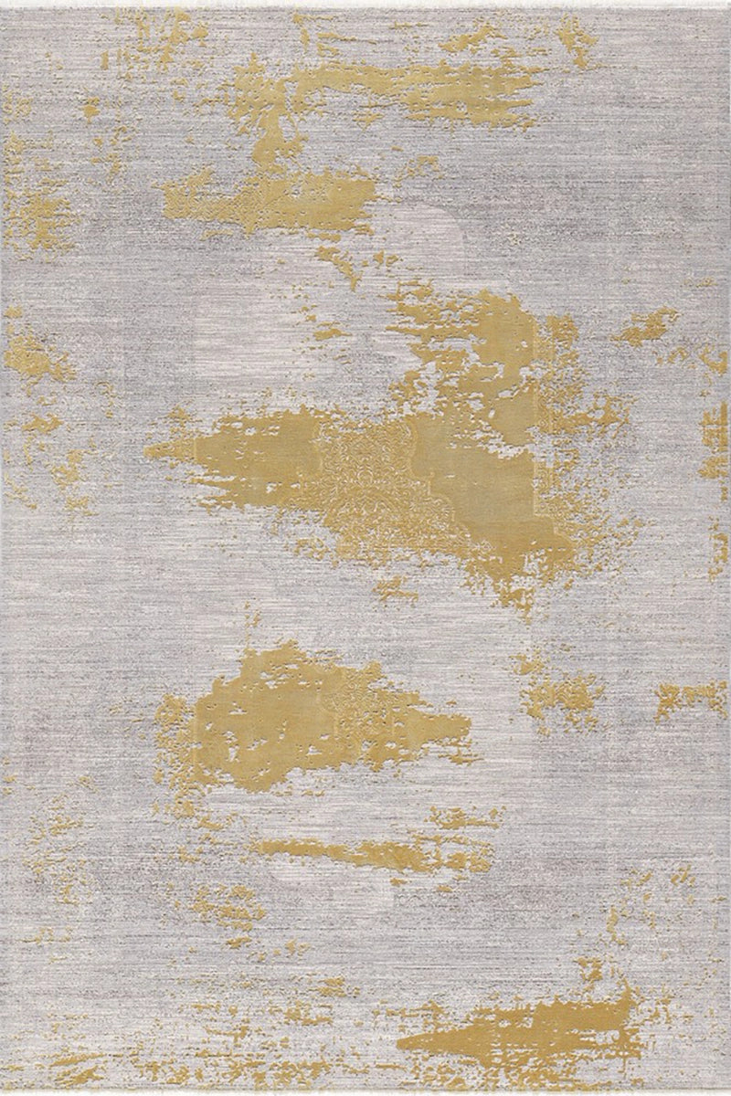 Woolknot Hera M677O Sarı Bambu Özel Tezgah Halısı