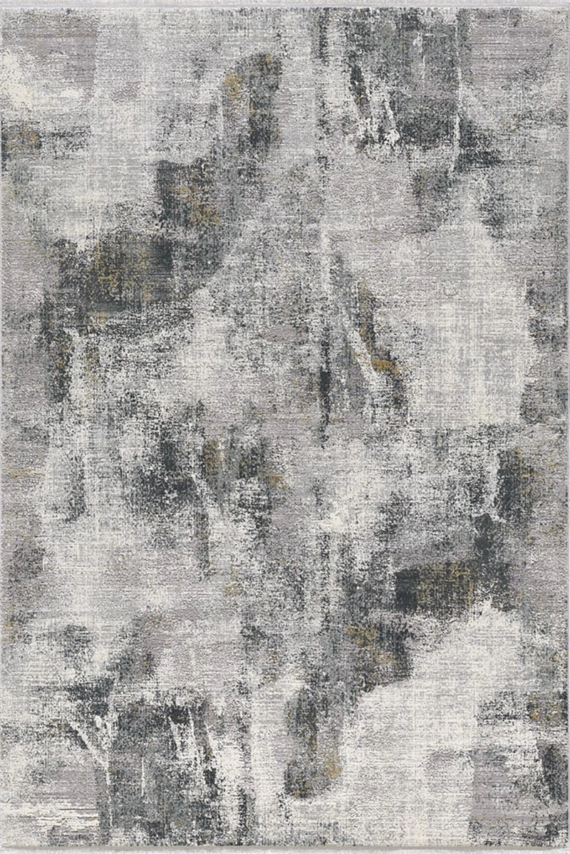 Woolknot Craft MT660A Antrasit Bambu Özel Tezgah Halısı