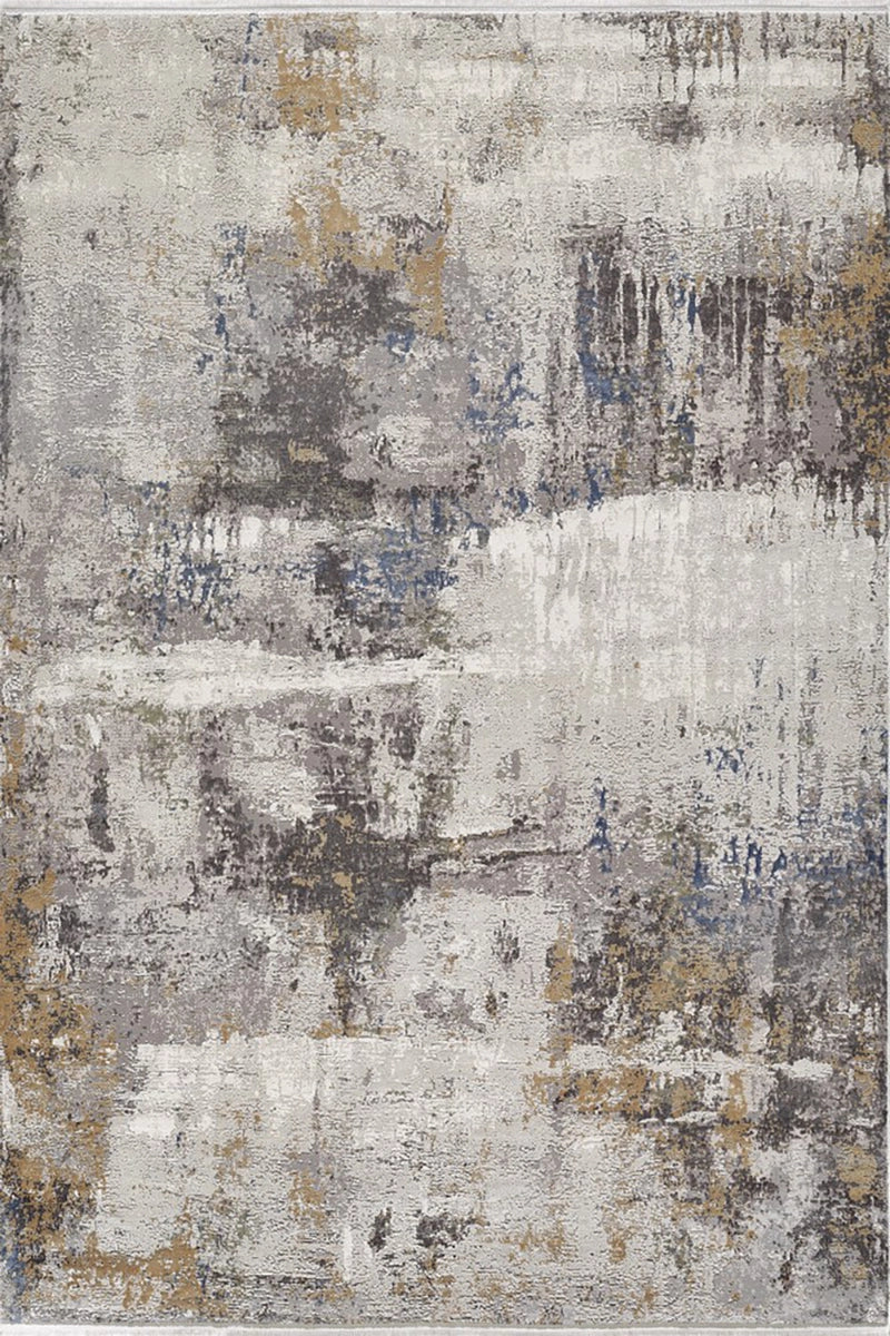 Woolknot Nevada NV015 Gri Bambu Özel Tezgah Halısı