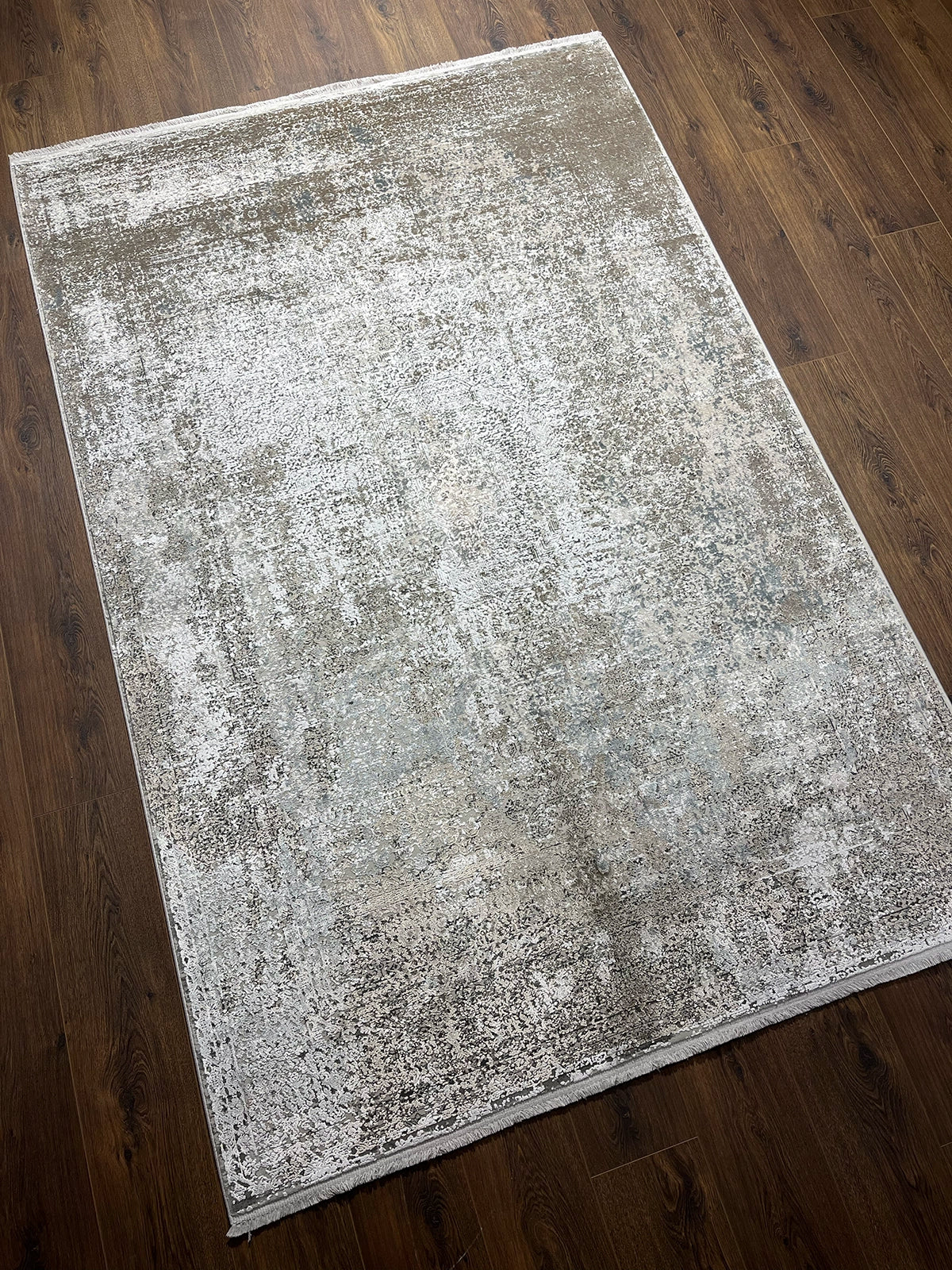 Craft Serisi Bej Bambu Özel Tezgah Halısı